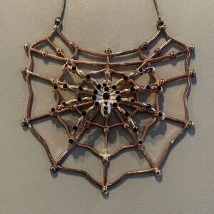 Halloween Spider Necklace